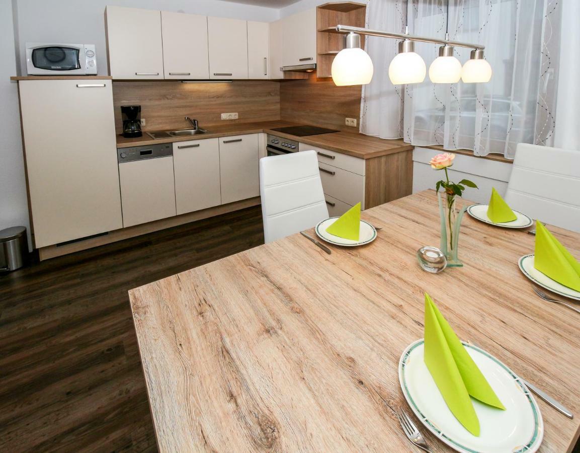 Ferienwohnung Stoff 턱스 외부 사진